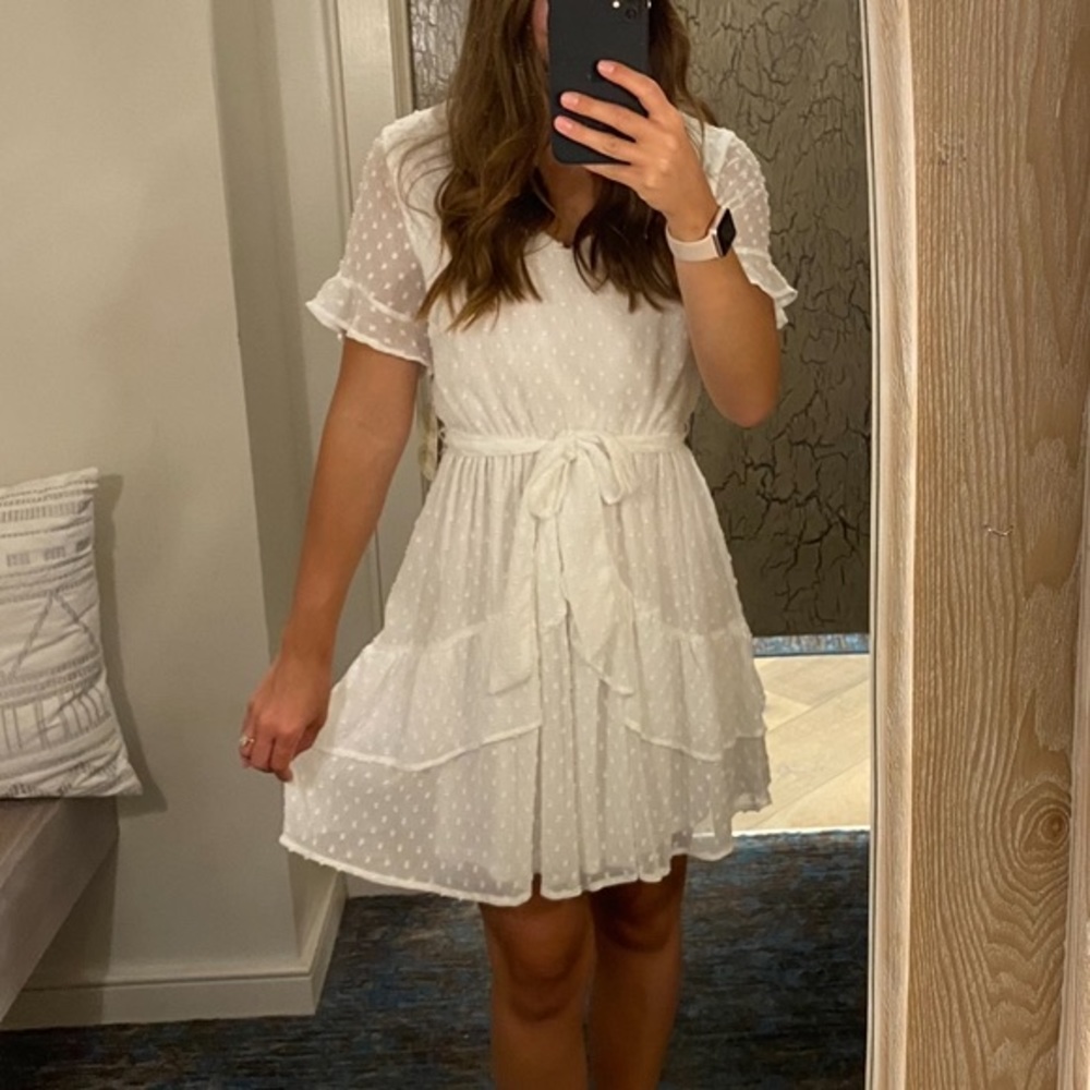 White dress